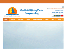Tablet Screenshot of marblehillholidayparks.ie